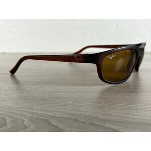Ray-Ban RB 4003 PS12 604-S Brown Wrap Sunglasses Italy